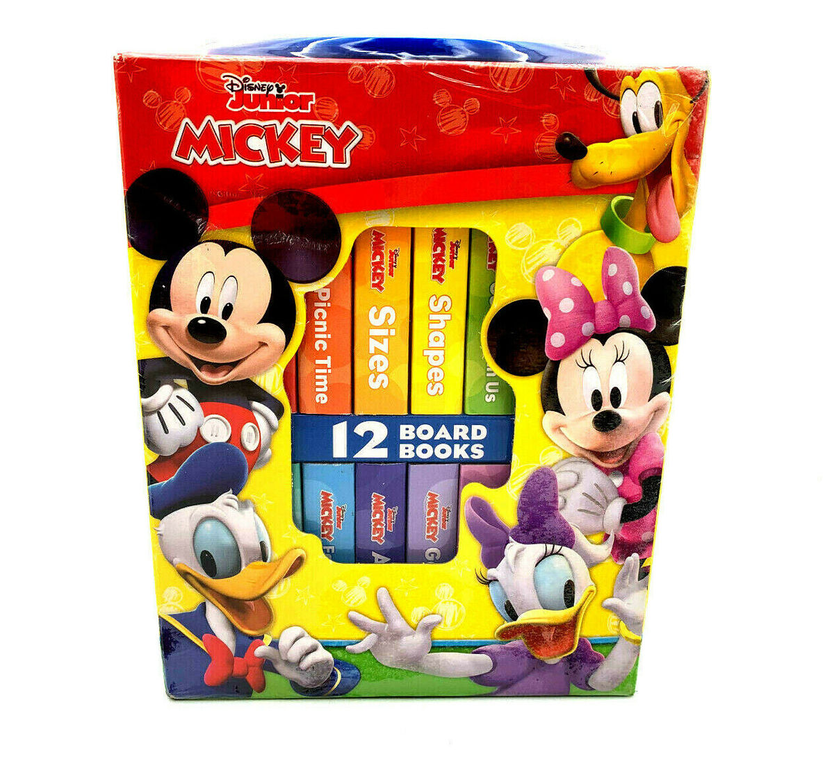 Disney Junior Mickey Mouse Clubhouse: 12 Board Books (Boxed Set)