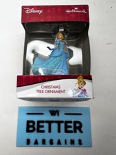 Hallmark Christmas Ornament Disney Princess Cinderella 2016 Free Shipping