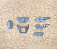 Imperial Guard Leman Russ Lasscannon Heavy Bolter Bits