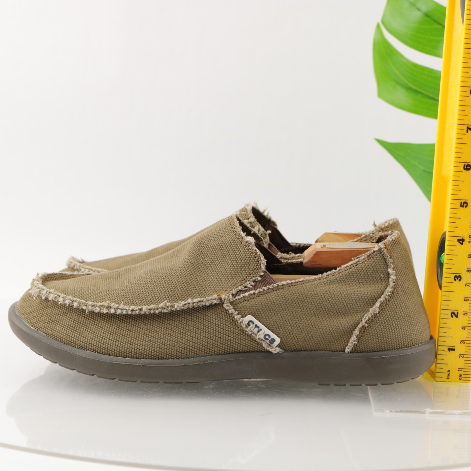 CROCS Men's Santa Cruz Triple Comfort Slip On Loafer… Gem