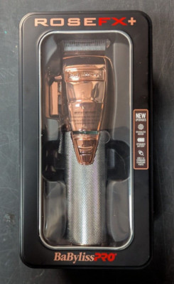 Babyliss PRO RoseFX+ All-Metal Lithium Clipper FX870NRG Rose Gold NEW,OTHER