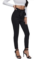 Women's Stretchy Black Pants Soft Skinny Regular Fashion Leggings