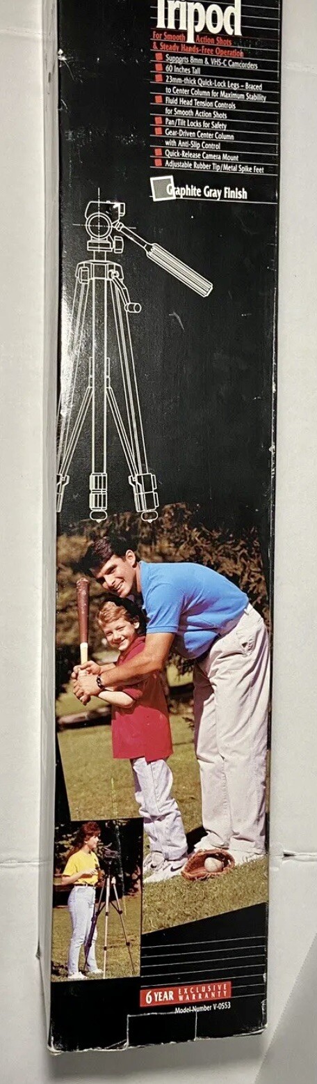 Ambico Compact Video Tripod V-0553 New, old stock. Open Box