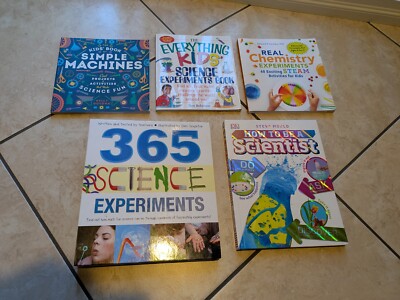 How to be a Scientist by Steve Mould + 4 more science books (lot of 5)