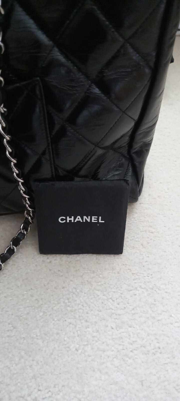 Chanel Bag Authentic. Very Rare. Authenticity Cards. Bought 15yrs Ago. No Box image 6