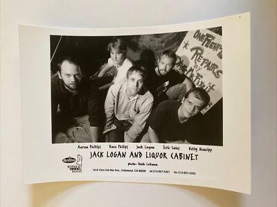 Jack Logan & Liquor Cabinet Press Photo 5x7 .