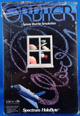 ATARI ST -- ORBITER: SPACE SHUTTLE SIMULATION (SPECTRUM HOLOBYTE)