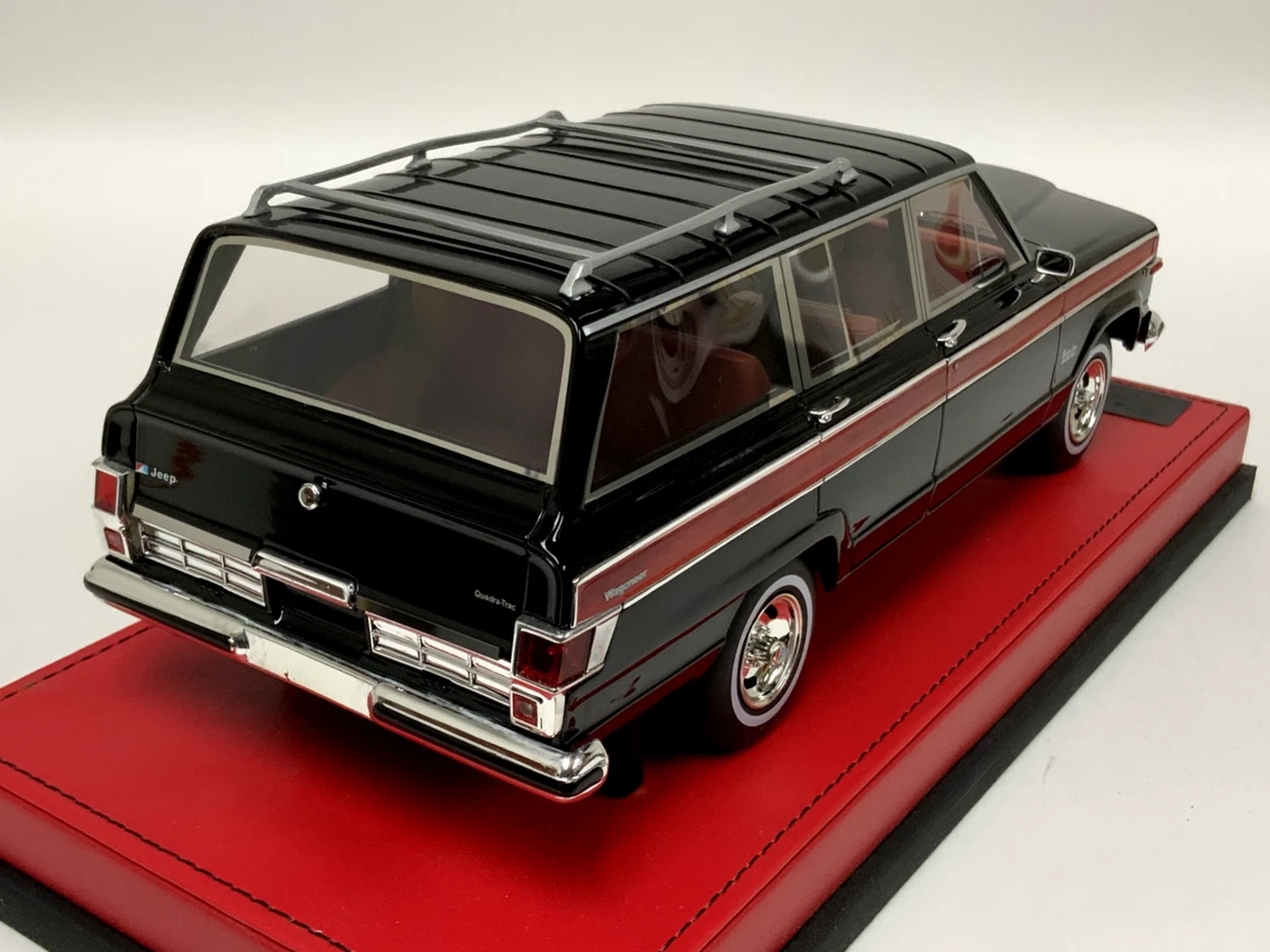 1/18 AB models Jeep Grand Wagoneer from 1979 in Black 037E