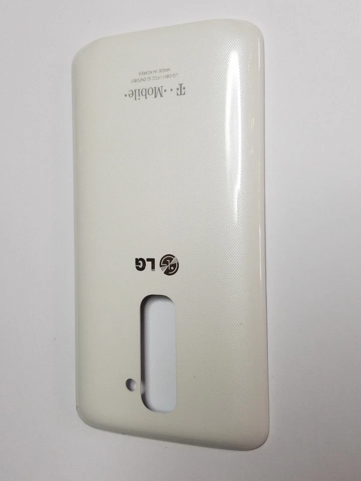 LG G2 D800 D801 D802 Carcasa Tapa Trasera Batería Puerta Blanco Repuesto Foto 2 de 4