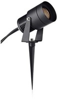 Schwarz Moderne Rampenlicht Strahler AußEnlampe 3000K 330Lm IP44 20°