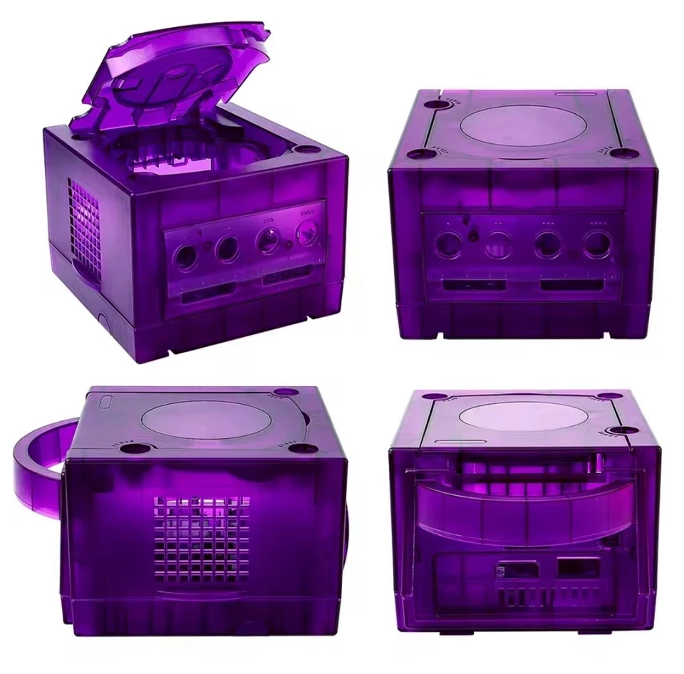Transparent Box Replacement Case For Nintendo Gamecube Housing Shell Case  - Image 2 of 4