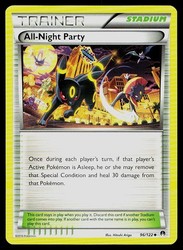 All-Night Party 96/122 XY BREAKpoint Uncommon