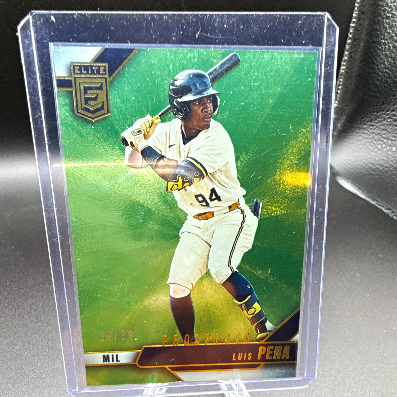 Panini 2026 Donruss Elite Prospects Luis Pena Milwaukee #166 Serial #(679)