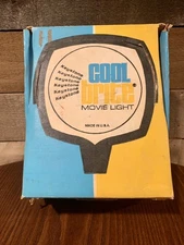 Vintage Keystone Cool Brite Super 8 Movie Camera Light in Box Cinema Bright