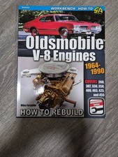 Oldsmobile 260 307 330 350 400 403 425 455 Engine 1964-1990 Rebuild Manual Book