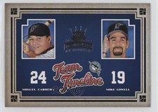 2005 Donruss Diamond Kings Team Timeline Miguel Cabrera Mike Lowell #TT-5 n1u