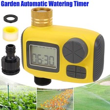 Outdoor Automatic Water Timer Outlets Independent Irrigation System Lawn Garden
