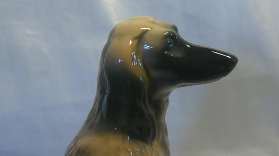 Vintage Handsome Coopercraft Afghan Hound Dog Figurine Figure Ornament - Image 3 of 4