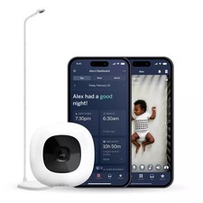 Nanit Pro Smart Baby Monitor with Floor Stand White N303NW