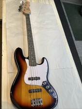 Glarry Electric P-Bass style Guitar 4-String Full Size Sunburst  NICE