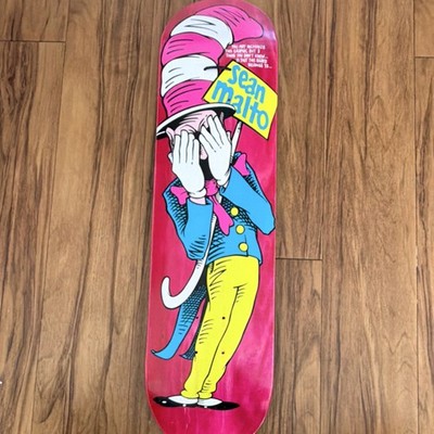 GIRL SEAN MALTO スケートボード Girl RARE Sean Malto Art Graphic Skateboard Deck Pink Deck Graphic