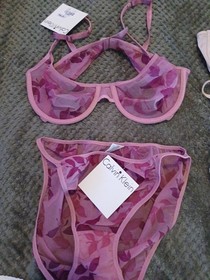 Vintage Lot 1990's Womens Bra, panties Lot ! Victory Secret, Felina, Maiden Form