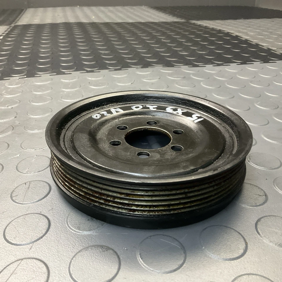 BMW X3 2013-2018 2,0 L motor N20 cigüeñal polea fabricante de equipos originales Foto 3 de 4