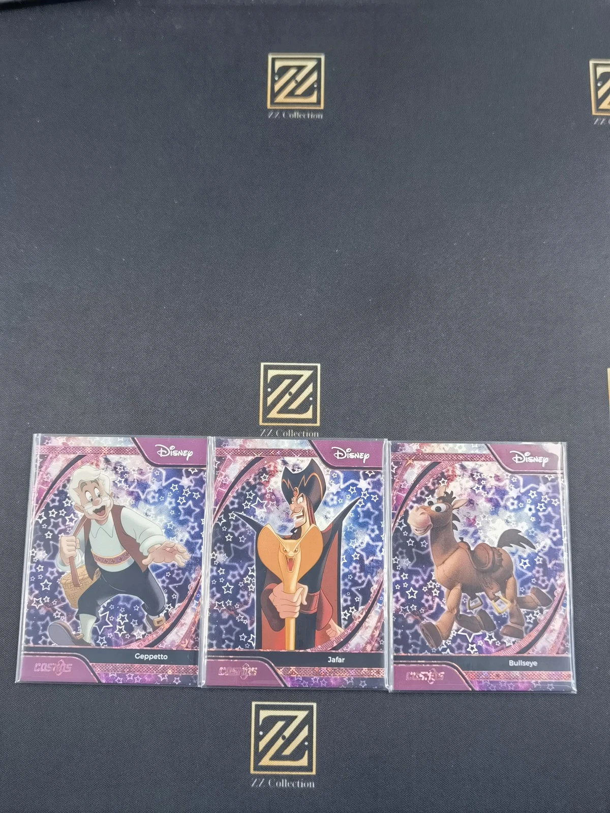 2025 Kakawow Cosmos Disney Star Light /100 lot(3)Geppetto /Jafar /Bullseye