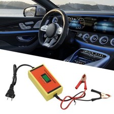 Efficient 12V Car and Motorcycle Battery Charger with Quick Installation