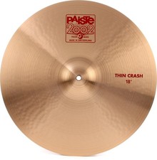 Paiste 18" 2002 Thin Crash Cymbal