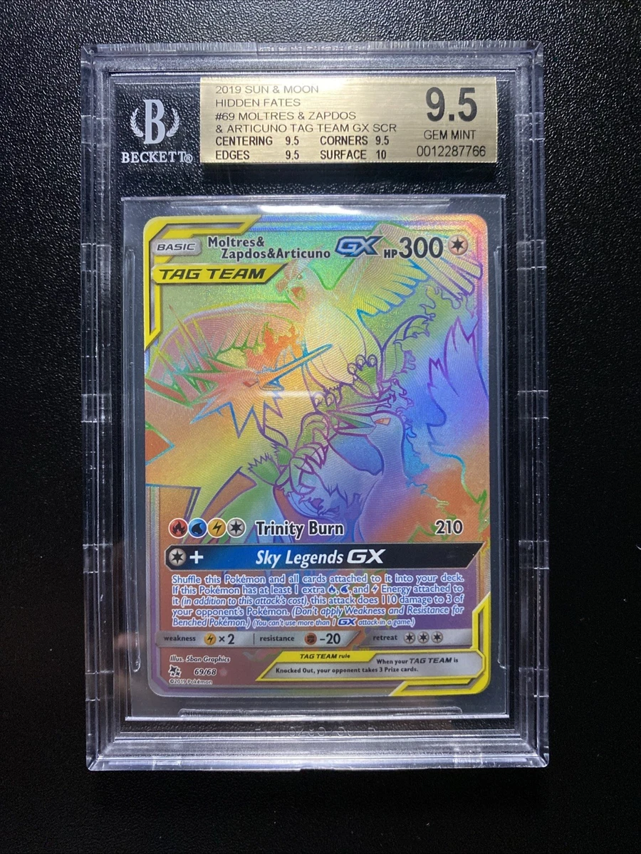 Pokémon TCG Beckett Grading Services (BGS) 9.5 Graded Secret Rare