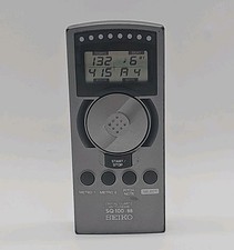 Seiko Digital Quartz Metronome Model SQ100-88 Vintage - Turns On / Makes Sound