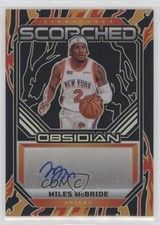 2024-25 Panini Obsidian Scorched Signatures /149 Miles McBride #SS-MMB Auto 6q5