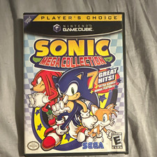 SEGA Sonic Mega Collection (E) Nintendo GameCube 2002 Player's Choice CIB NTSC