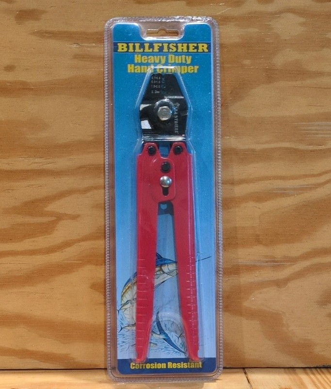 Billfisher Heavy Duty Hand Crimper CN-10 with Red Sheath