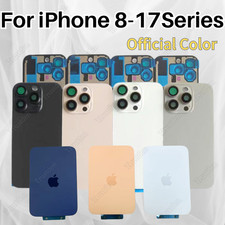 Lot Back Glass Replacement Rear Cover For iPhone17 16 16e 15 14 13 12 11 XS XR X