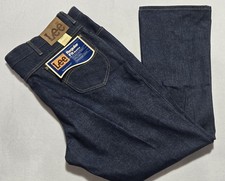 NWT Vintage 80s Deadstock Made in USA Union Made Bootcut Lee riders. Size 42x32