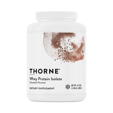 Thorne Whey Protein Isolate Powder Chocolate 31.9oz (906g) Keto & Gluten-Free