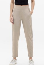 Athleta Brooklyn Ankle Slit Pant Size 2 Tan Beige  198671