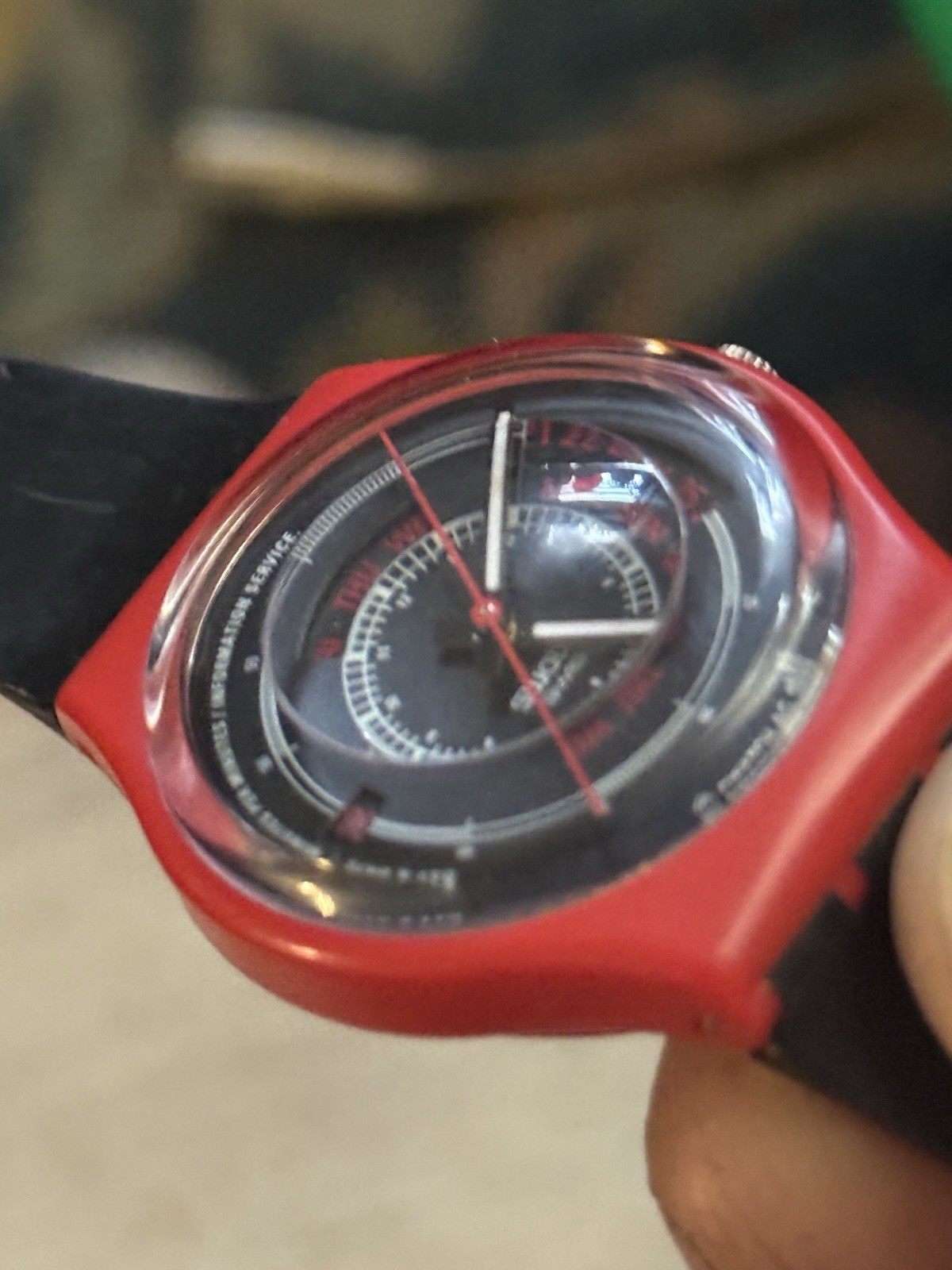 SWATCH GR703D INFORMATION SCREEN EUC - image 14