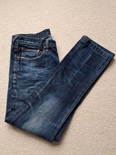 PRPS Blue Straight Leg Denim Jeans.  Waist EU 44 - UK 34"  Inseam 31"  Demon Fit