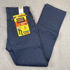 Wrangler Jeans Men's 35x34 Cowboy Cut Original Fit Dark Wash 13MWZ