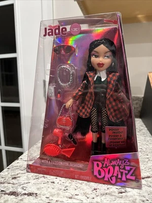 Alwayz Bratz Jade Fashion Doll with 10 Accessories and Poster