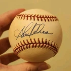 Garret Anderson Rawlings Autographed Baseball Anaheim Angels