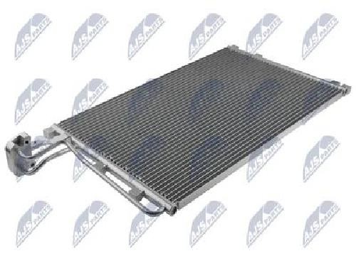 NTY Air Conditioner Condenser CCS-VV-011 For Volvo, Aluminum R134a, 375x634x16mm