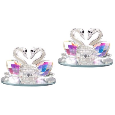  2 PCS Kristall-nagelkunstbecher Nagelkristallbecher Manikürezubehör
