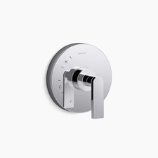 KOHLER TS73115-4-CP Composed - Rite-Temp - Valve Trim with Lever Handle in Po