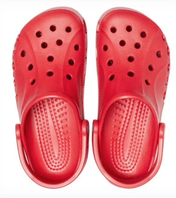 Zueco Crocs Baya 10126-6ES Zapatos Pimienta Rojo Adulto Talla Hombres 6 Mujeres 8 ¡Nuevo! Foto 3 de 4