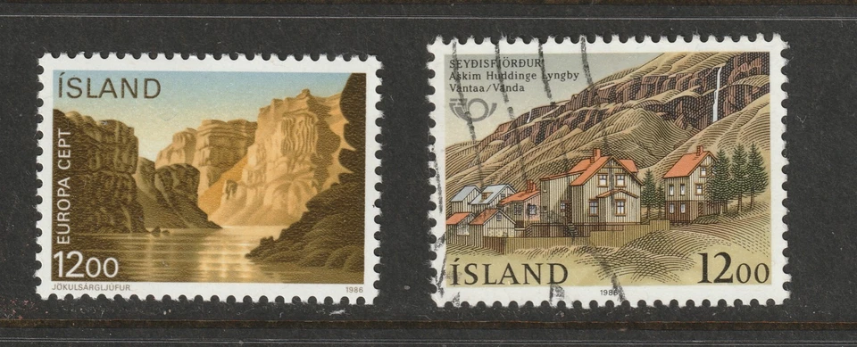 Iceland: Postage Lot 120 (1972-86 - VF - MNH & U) 2025 Scott Catalog Val. $76.45 - Image 3 of 4