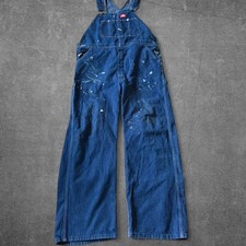 Mens Dickies Paint-Stained Overalls SZ L
